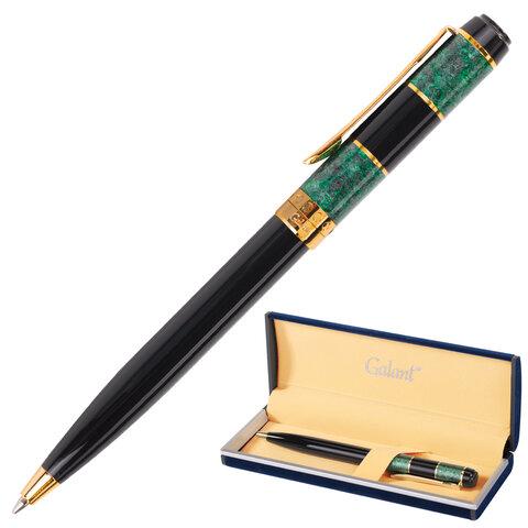 Ручка подарочная шариковая GALANT "Granit Green", корпус черный с темно-зеленым, пишущий узел 0,7 мм - фото 2 - id-p207627724