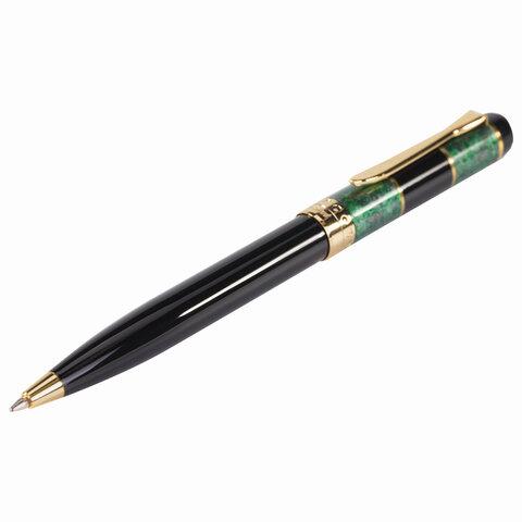 Ручка подарочная шариковая GALANT "Granit Green", корпус черный с темно-зеленым, пишущий узел 0,7 мм - фото 4 - id-p207627724