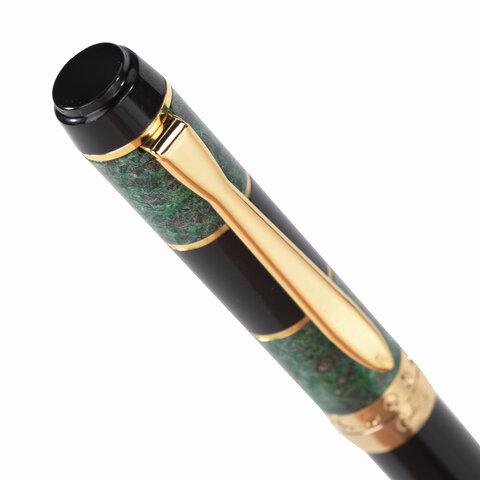 Ручка подарочная шариковая GALANT "Granit Green", корпус черный с темно-зеленым, пишущий узел 0,7 мм - фото 8 - id-p207627724