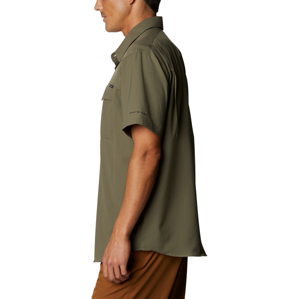Рубашка мужская Columbia Silver Ridge Utility Lite Short Sleeve зеленый - фото 3 - id-p206895688