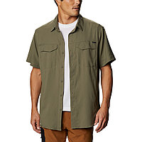 Рубашка мужская Columbia Silver Ridge Utility Lite Short Sleeve зеленый