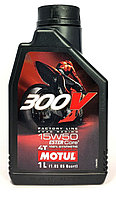 MOTUL 104125 Масло моторное спортивное синтетическое MOTUL 300V FACTORY LINE ROAD 15W-50 4T 1L