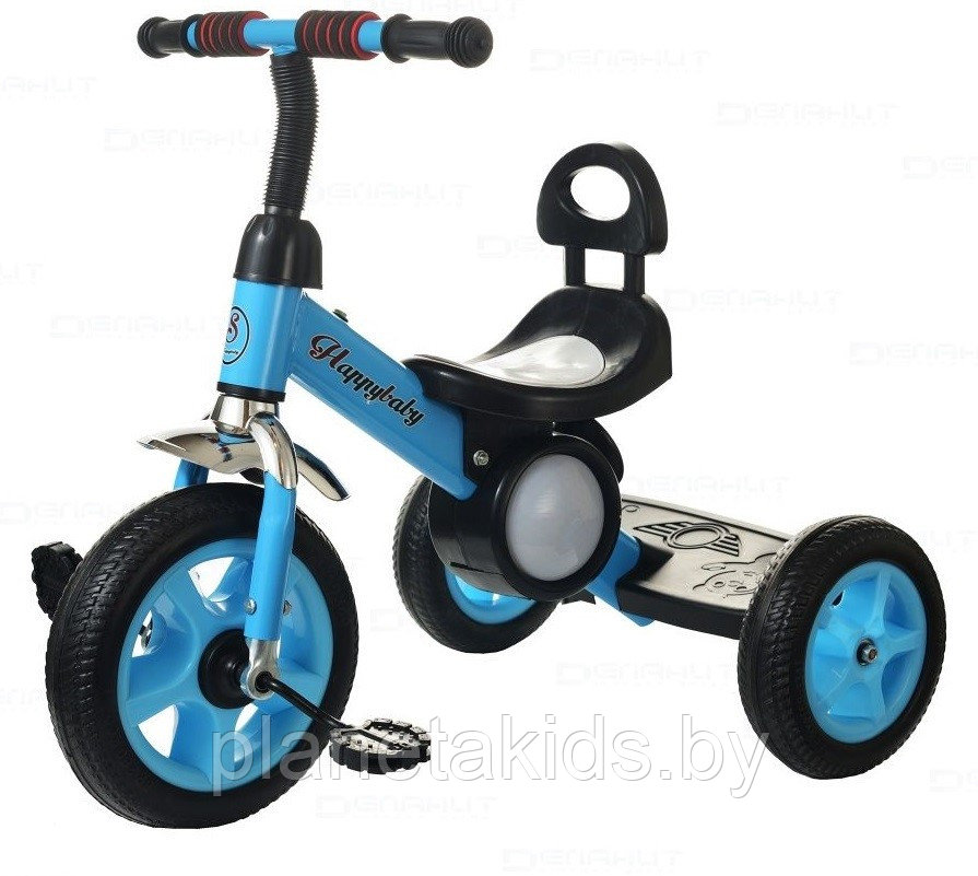 Детский трехколесный музыкальный велосипед, 4 цвета, 819 - фото 3 - id-p207634689