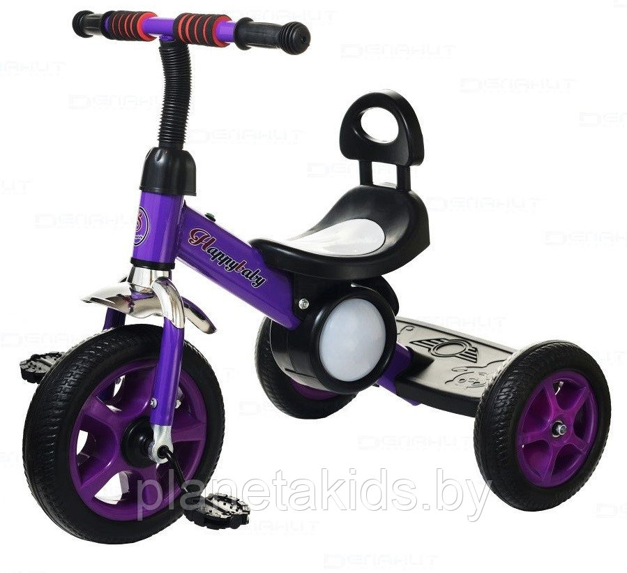 Детский трехколесный музыкальный велосипед, 4 цвета, 819 - фото 6 - id-p207634689