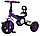 Детский трехколесный музыкальный велосипед, 5 цветов, 819, фото 6