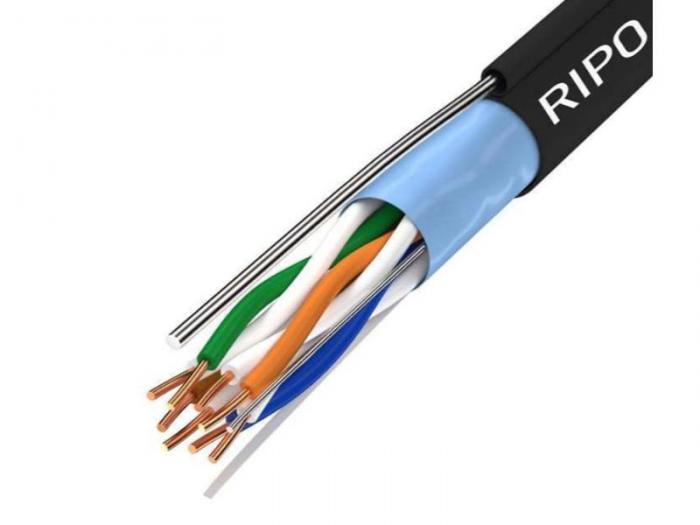 Сетевой кабель Ripo FTP 4 cat.5e 24AWG Cu Outdoor 25m 001-122025-25