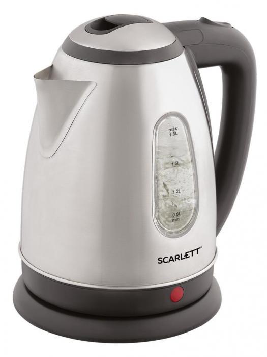 Чайник Scarlett SC-EK21S88 Black-Silver - фото 1 - id-p207520456