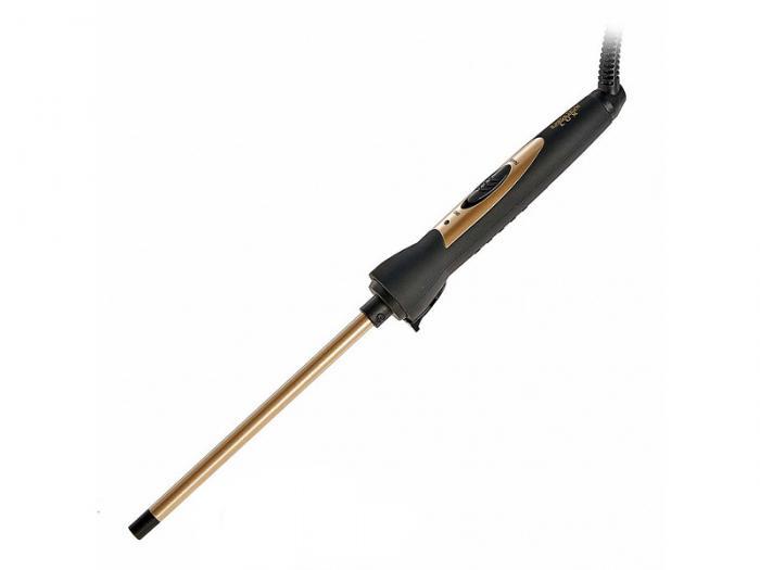 Профессиональный стайлер плойка-щипцы электрощипцы для укладки завивки волос локон афрокудрей Delta 123