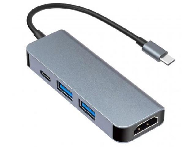 Док-станция KS-is USB Type C 4in1 KS-505 - фото 1 - id-p207260078