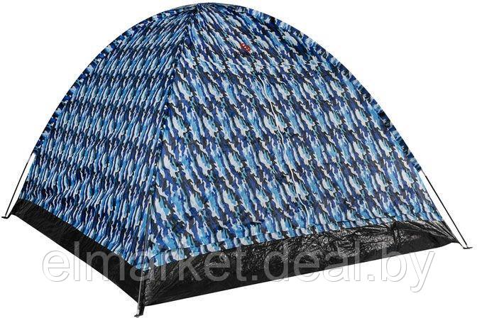 Палатка Endless 4-х местная (синий камуфляж) - фото 1 - id-p207629930