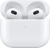 Наушники Apple AirPods 3 A2565,A2564,A2897 Lightning, Bluetooth, вкладыши, белый [mpny3am/a]