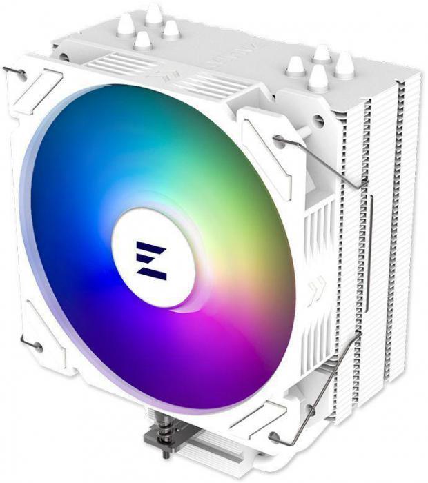 Устройство охлаждения(кулер) Zalman CNPS9X Performa White ARGB, 120мм, Ret - фото 1 - id-p207084254