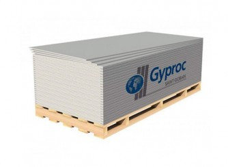 Гипсокартон Gyproc потолоч. влагостойкий 2500x1200x9.5 мм., фото 2