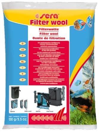 Фильтрующая вата SERA filter wool 100 г (8460) - фото 1 - id-p207639142