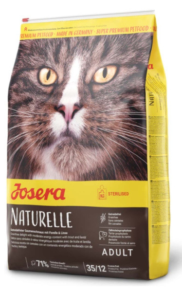 Сухой корм для кошек Josera Naturelle (беззерновой/домашние и стерилизованные) 10 кг - фото 1 - id-p207639155