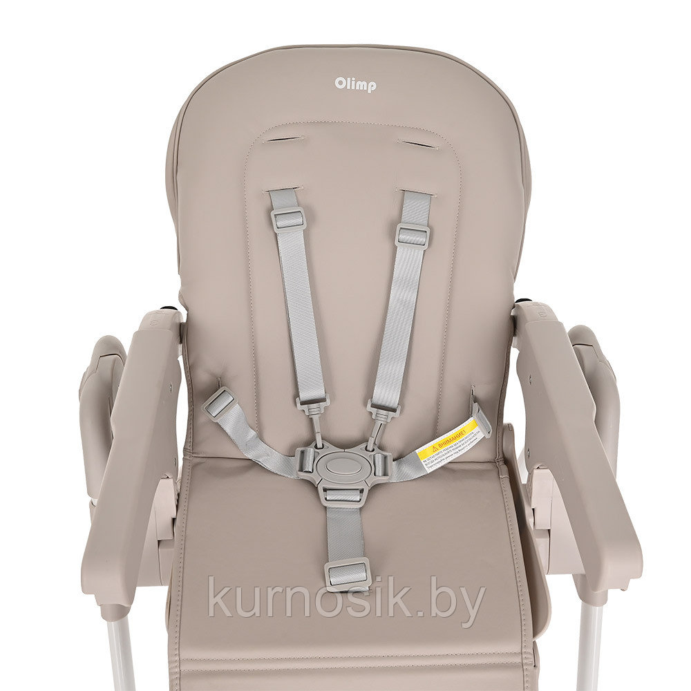 Стул для кормления PITUSO Olimp Light Grey/Светло-серый, ECO-кожа - фото 5 - id-p207640865