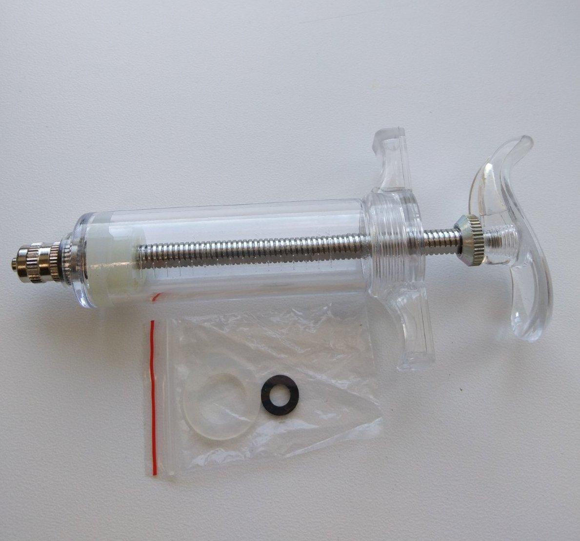 Шприц 20 мл. нейлон многоразовый Luer Lock