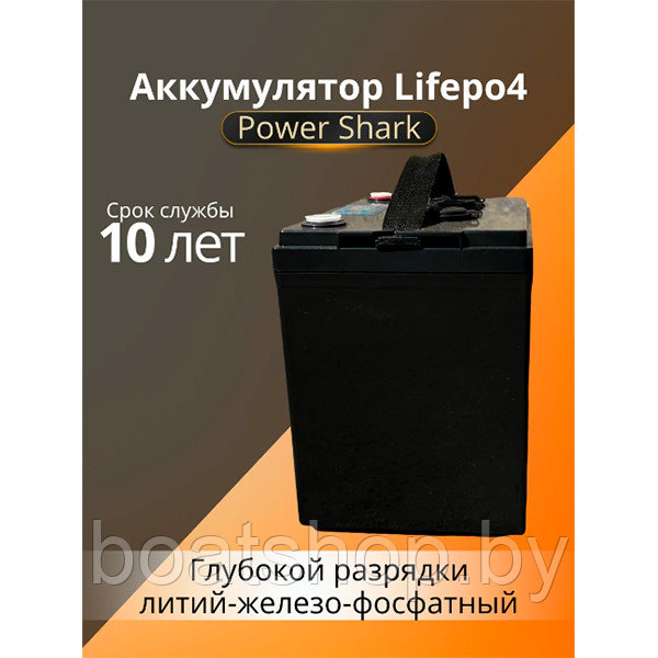 Аккумулятор LiFePO4 Power Shark 12V 100Ah - фото 2 - id-p207647723