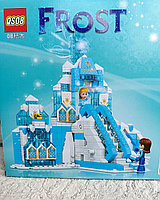 Конструктор (аналог Лего) Ледяной замок Эльзы (Холодное сердце Frozen) 5+, 890 деталей, арт. QS20071