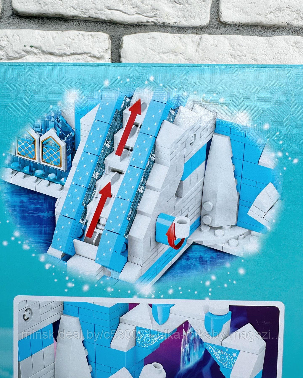 Конструктор (аналог Лего) Ледяной замок Эльзы (Холодное сердце Frozen) 5+, 890 деталей, арт. QS20071 - фото 5 - id-p207647738