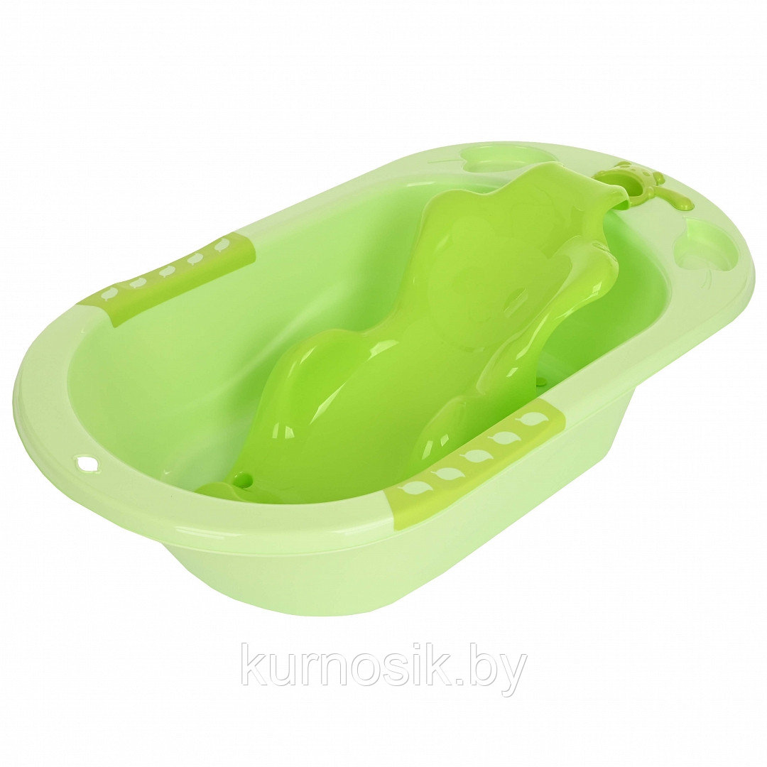 Детская ванна с горкой для купания PITUSO 89 см Green/Зеленая - фото 1 - id-p207647792