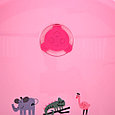 Детская ванна с горкой для купания PITUSO 89 см Pink/Розовая, фото 8