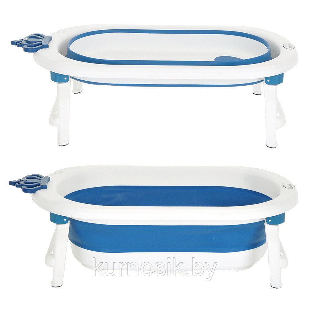 Детская ванна складная PITUSO 87 см Blue/Синяя - фото 6 - id-p207648388