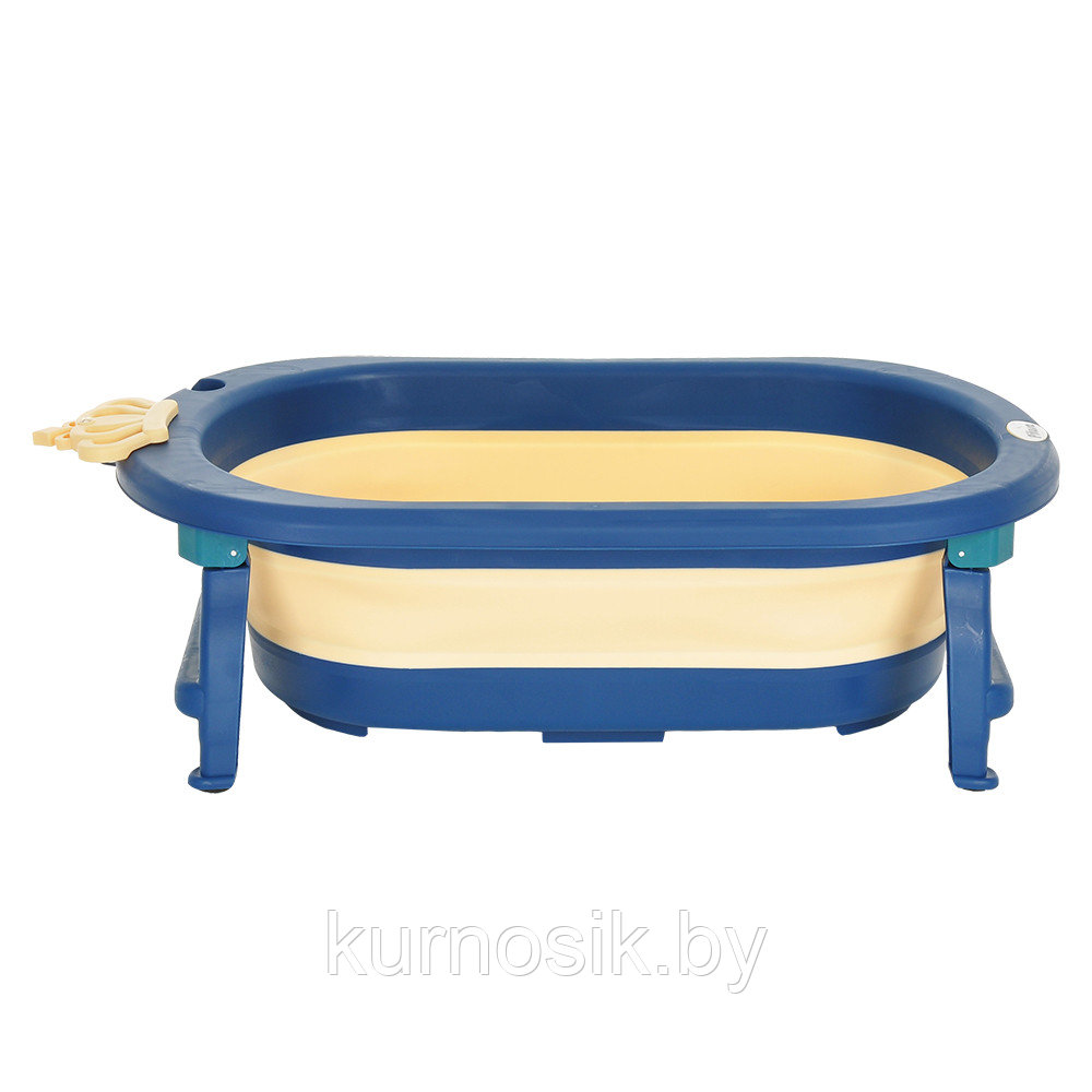 Детская ванна складная PITUSO 87 см Yellow/Синяя с желтым - фото 2 - id-p207649163