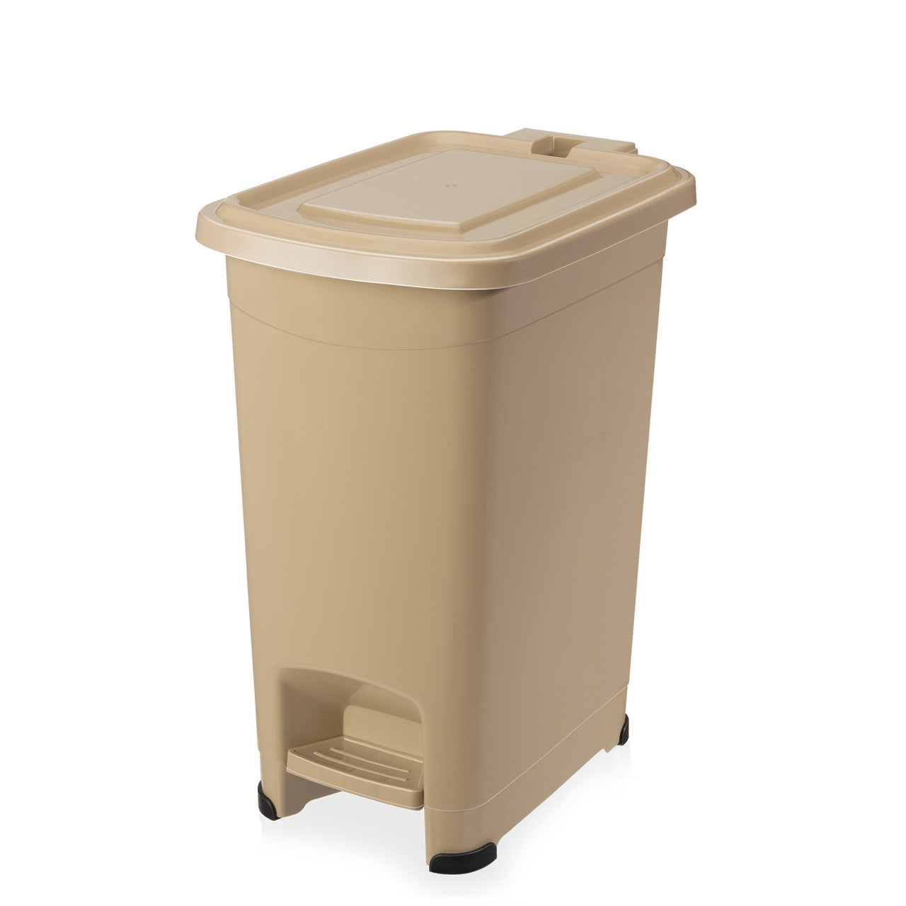 Контейнер для мусора Slim с педалью 10 л, Цвет контейнера Slim Серо-коричневый - фото 5 - id-p207650421