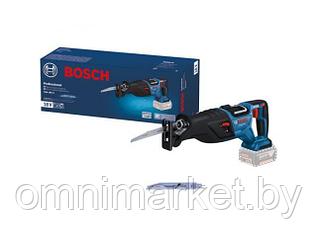 Аккум. сабельная пила BOSCH GSA 185-LI в кор. (18.0 В, БЕЗ АККУМУЛЯТОРА, дерево до 230 мм, металл до 150 мм)