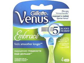 Кассеты сменные для бритвы Venus Embrace 4 шт. Gillette