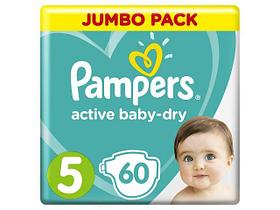 Подгузники детск. однораз. Active Baby Junior (11-16 кг) 60 шт. Pampers