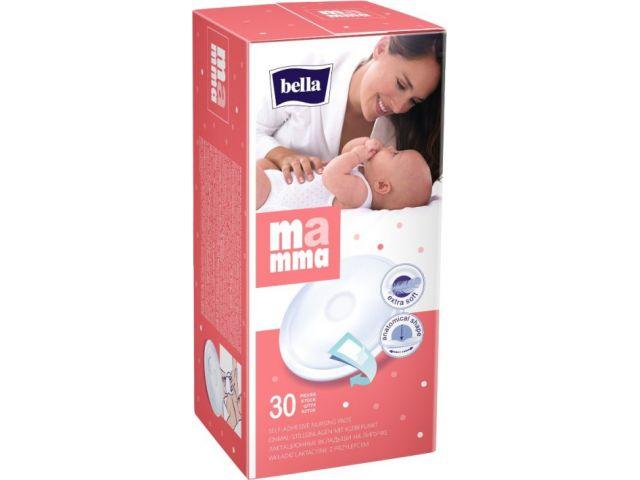 Лактационные вкладыши с липучкой 30 шт. Bella Mama