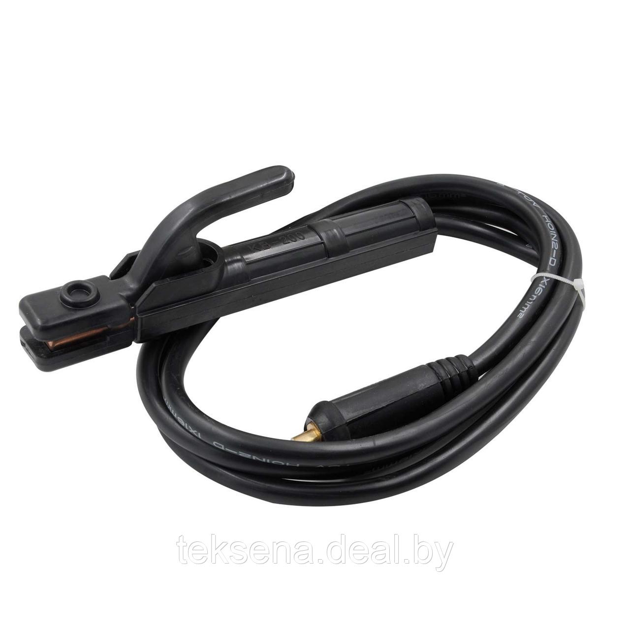 Электрододержатель с кабелем SKIPER WA026 (1.5м, 200А, разъем 10-25) - фото 1 - id-p207658812