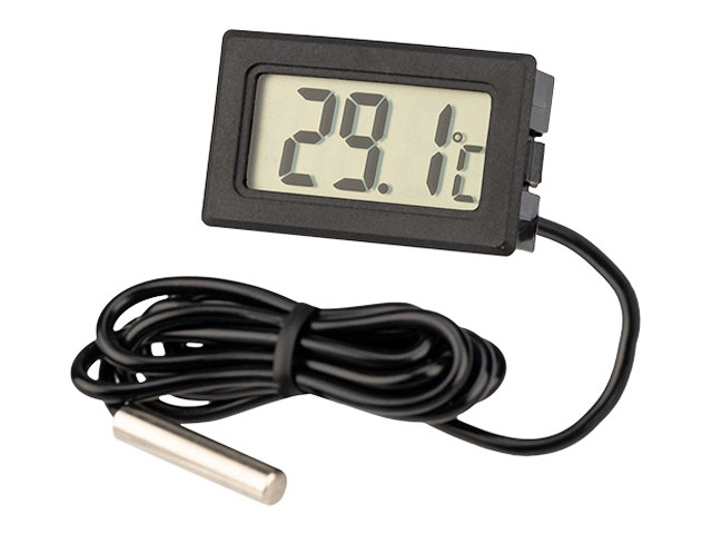 Термометр электронный REXANT с дистанционным датчиком измерения температуры - фото 1 - id-p207661634