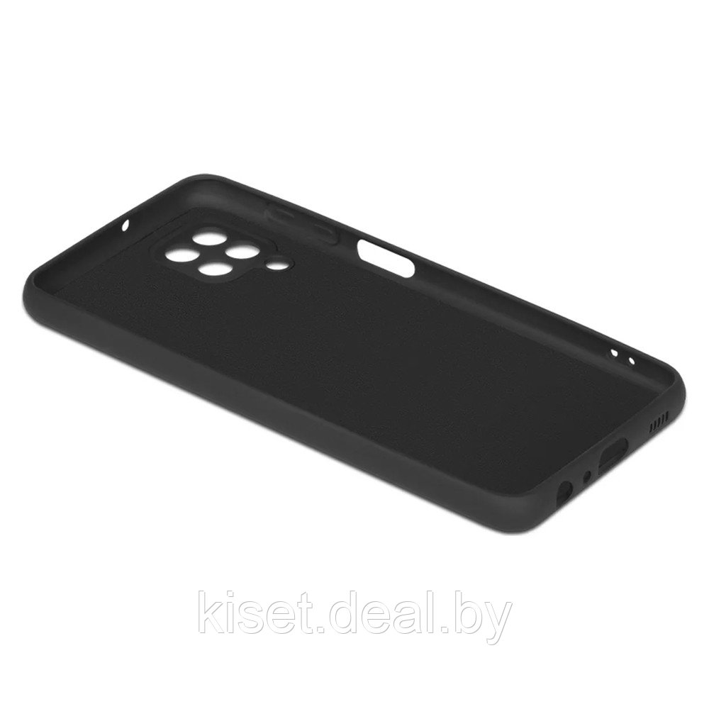 Силиконовый чехол KST SC для Samsung Galaxy M32 черный матовый - фото 2 - id-p207655983