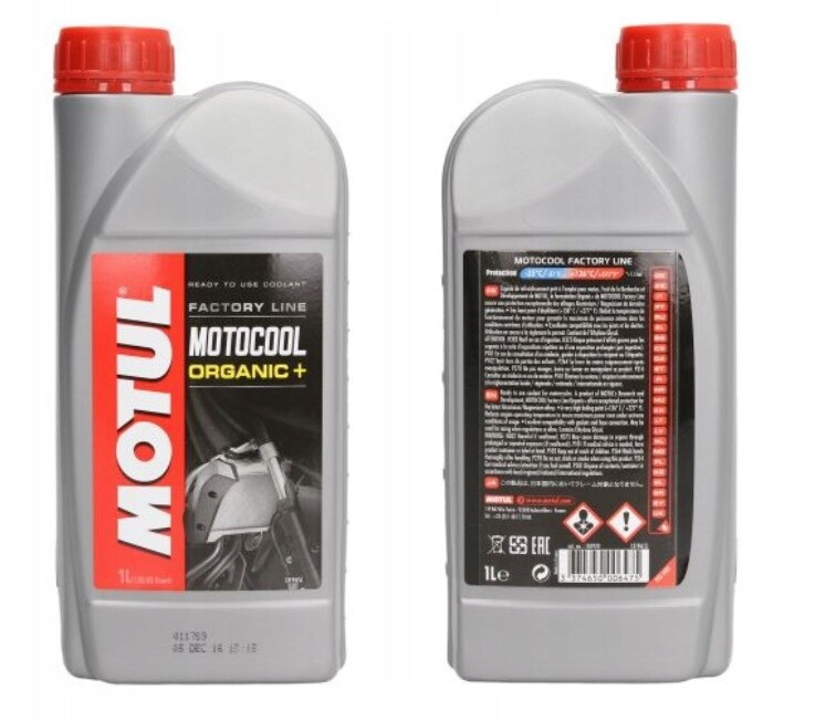 MOTUL 105920 Антифриз (охлаждающая жидкость) MOTUL MOTOCOOL FACTORY LINE -35°C 1L