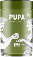Кофе PUPA Азия молотый (Зеленый) - 250 г ж/б цена указана с НДС