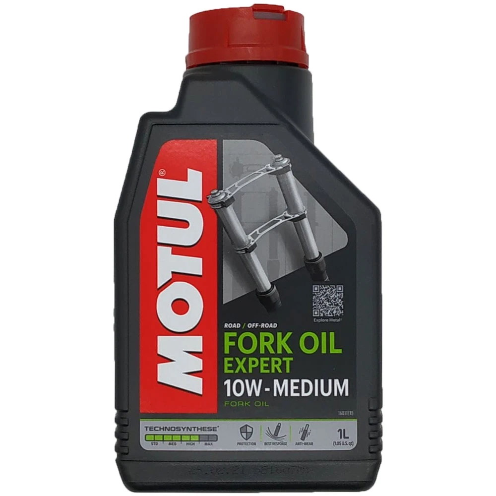 MOTUL 105930 Масло гидравлическое полусинтетическое MOTUL FORK OIL EXPERT MEDIUM 10W 1L