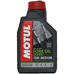 MOTUL 105930 Масло гидравлическое полусинтетическое MOTUL FORK OIL EXPERT MEDIUM 10W 1L