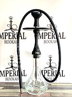 Кальян Alpha Hookah X Black Matte (оригинал) с вертикальной продувкой