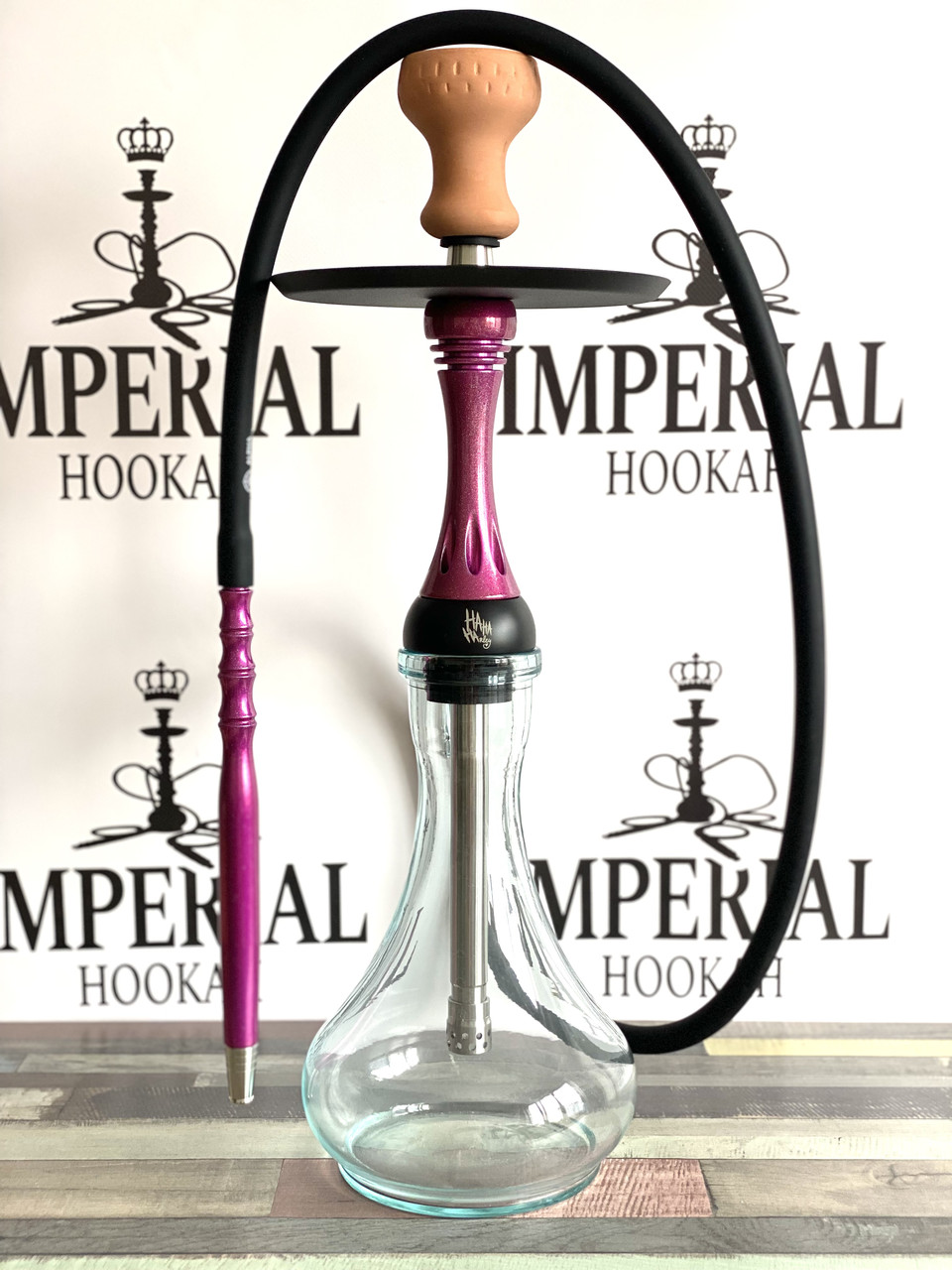 Кальян Alpha Hookah X Harley (оригинал) с вертикальной продувкой