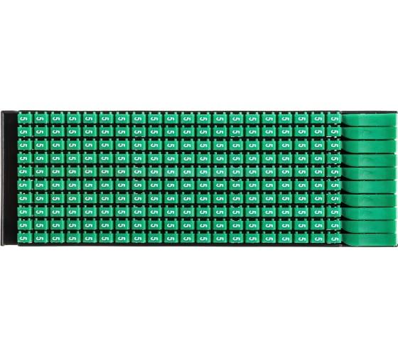 Маркировка кабельная DKC MKF5S2 символ "5" сечением 1,5-2,5мм, 200шт. - фото 2 - id-p207703339