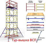 Тур-вышка строительная ВСП-250/0,7 (площадка 0,7х1,6м, Н=1,6), фото 2