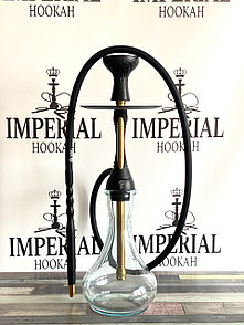 Кальян Alpha Hookah S Black Matte (оригинал) с вертикальной продувкой