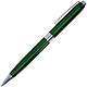 Ручка шариковая, металл, зеленый / серебро, фото 2