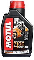 MOTUL 104091 Масло моторное синтетическое MOTUL 7100 10W-40 4T 1L