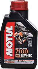 MOTUL 104097 Масло моторное синтетическое MOTUL 7100 10W-50 4T 1L