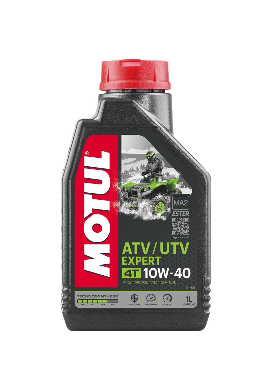 MOTUL 105938 Масло моторное полусинтетическое MOTUL ATV UTV EXPERT 10W-40 4T 1L - фото 1 - id-p207705060