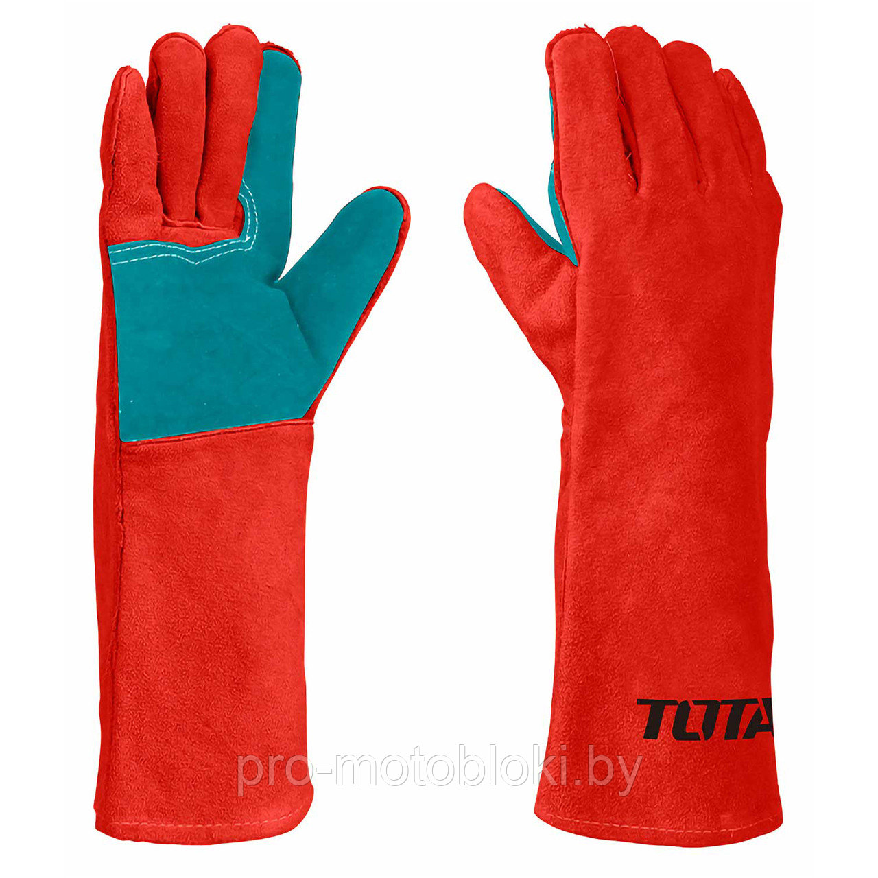 Перчатки сварочные замшевые XL TOTAL TSP15161 - фото 1 - id-p207510421